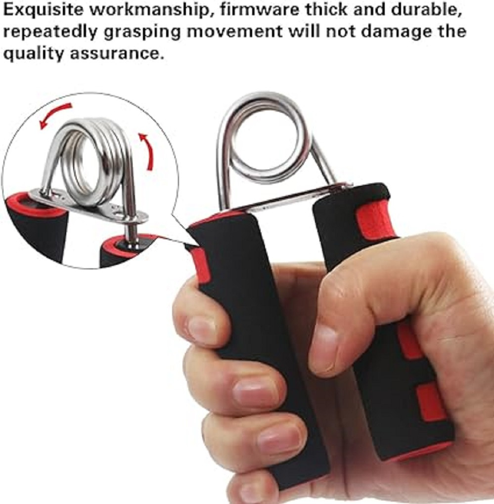 Hand Grip Strengthener, Forearm and Finger Strength Exercise Equipment- 2ps
