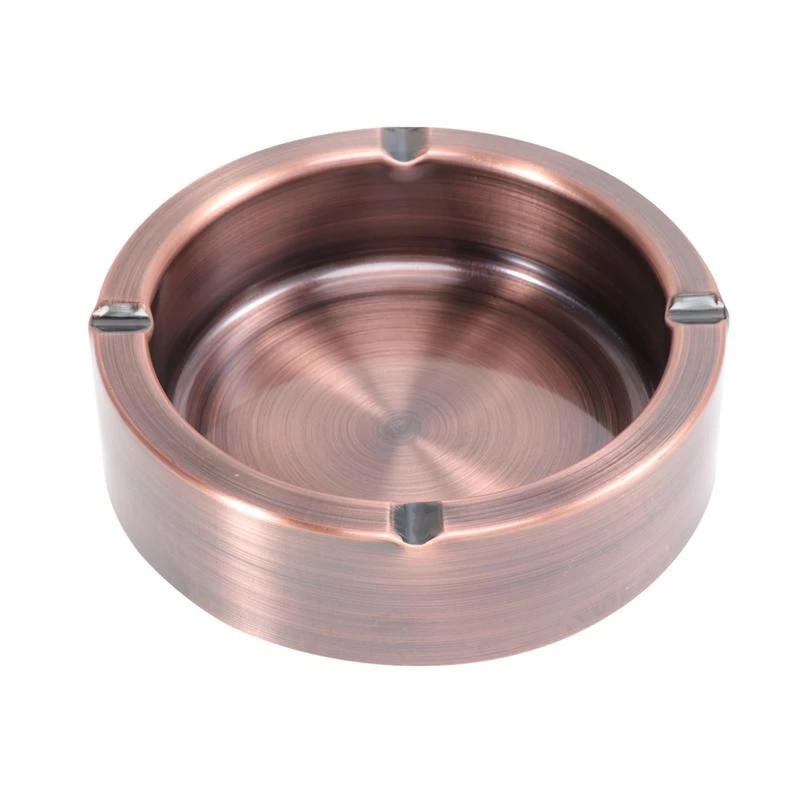 Stainless Steel Ashtray Antique For Use Indoor & Outdoor.