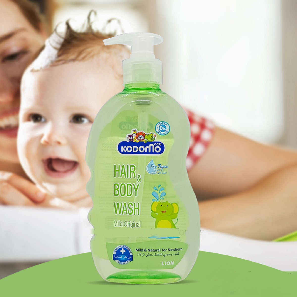 Kodomo Head to Toe Wash 0+ 400ml