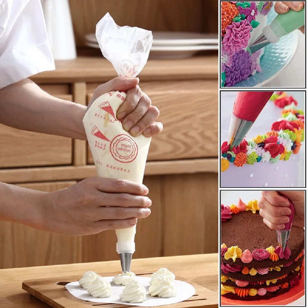 Icing Piping Bag Pastry Bag Decorating Tool (10 pcs)