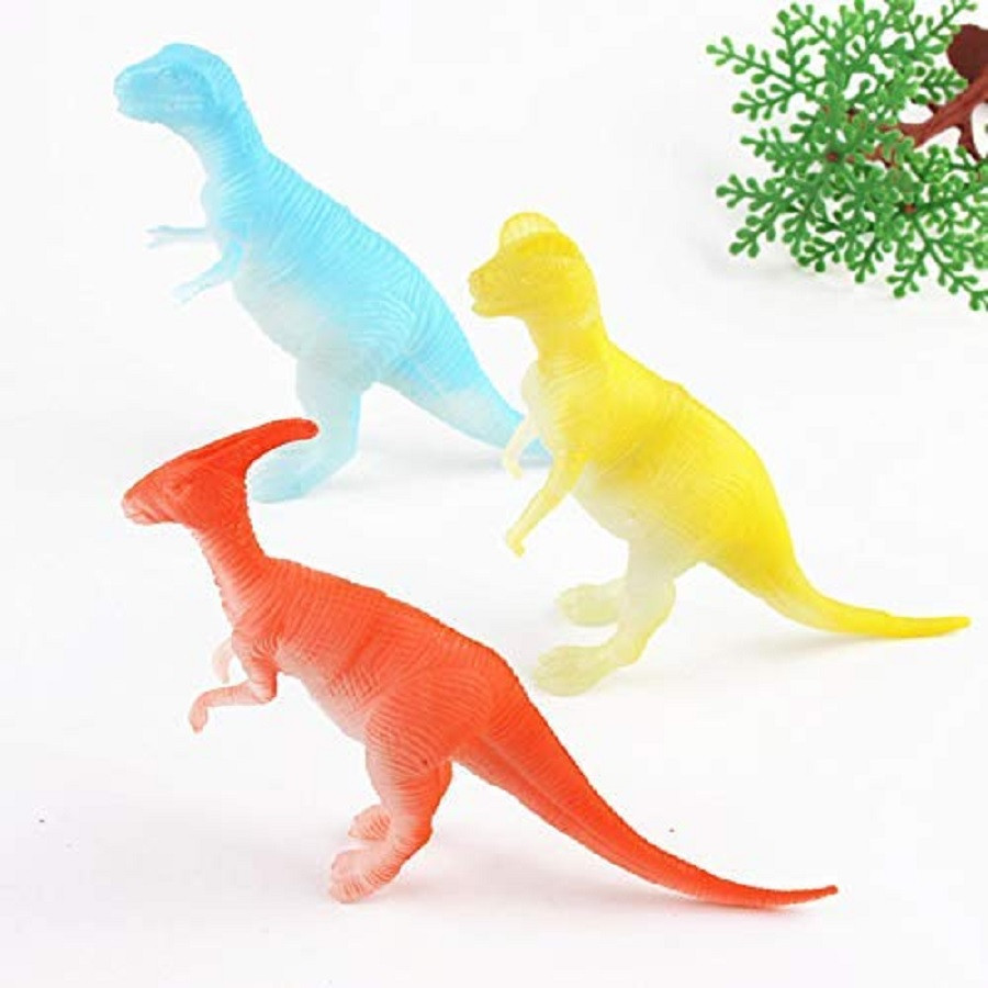 Radium Glow Toys in The Dark Dinosaurs Toy Set For Kids Play 3+ years of age.