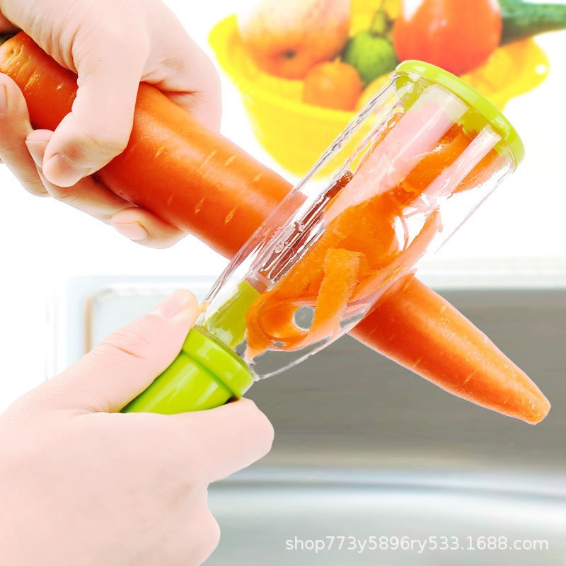 Easy to Peel Any Where- Stainless Steel Storage Skin Peeler 1 Pcs