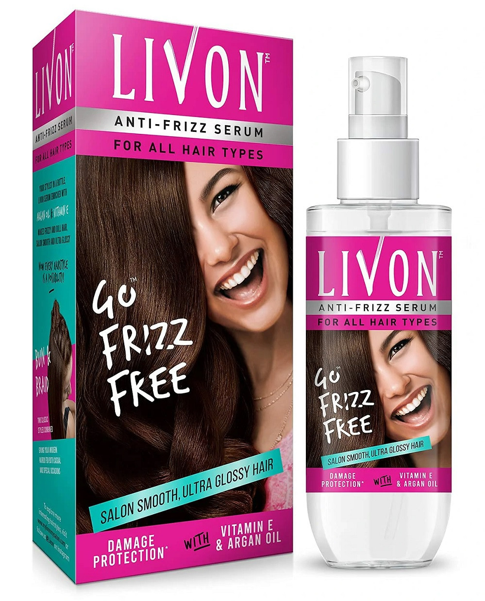 Livon Anti-Frizz Hair Serum for All hair Type