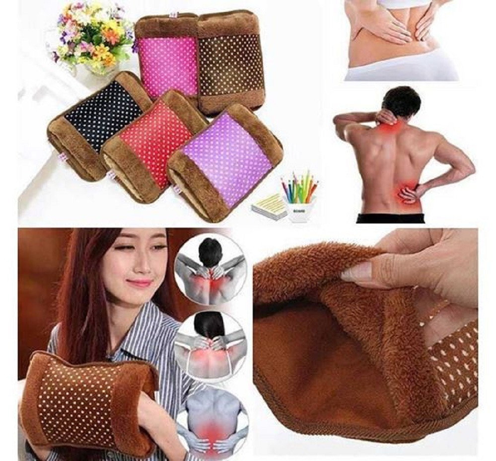 Electric Hot Water bag Hand Warmer Heater Bag Small Portable for Winter.
