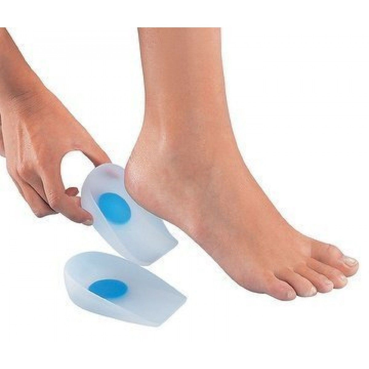 Tynor Heel Cushion Silicone ( Comfortable Odorless Pain Relief) - 1 Pair