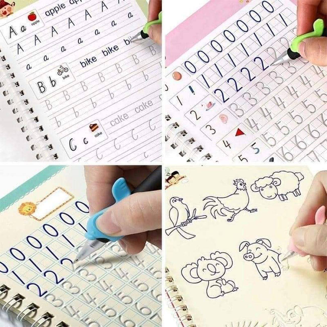 Kids Favorite Handwriting Magic Practice Book All In One