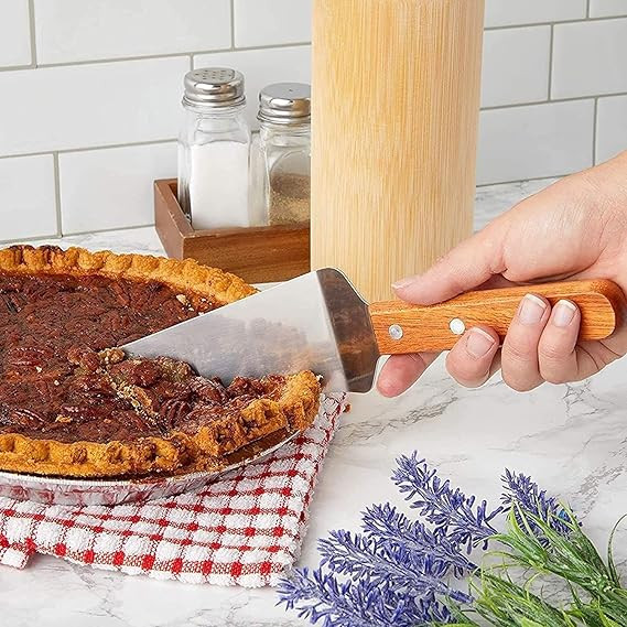 Kitchen Pizza Server Home Cake Slice Server Restaurant Hotel Pie Server Wood