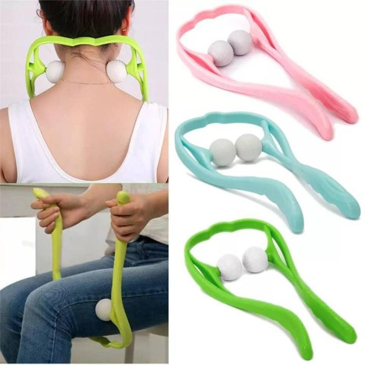 Manual Neck Massager Roller For Shoulder Suitable For Other Body Part.