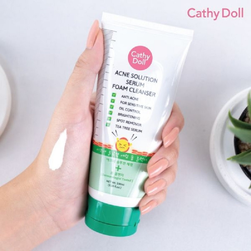 Cathy Doll Acne Solution Serum Foam Cleanser