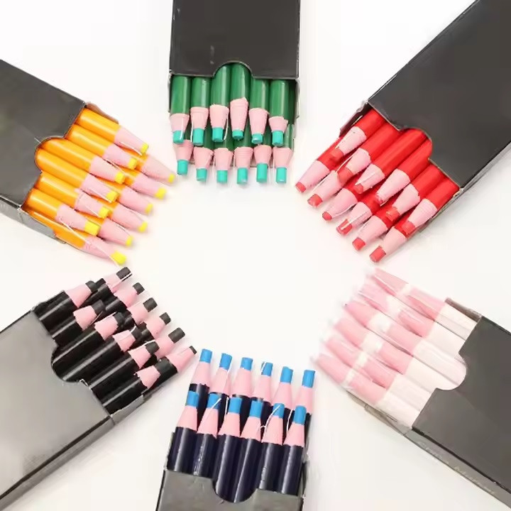Chinagraph Grease Wax Pencil Artist Drawing Pencil 12pcs