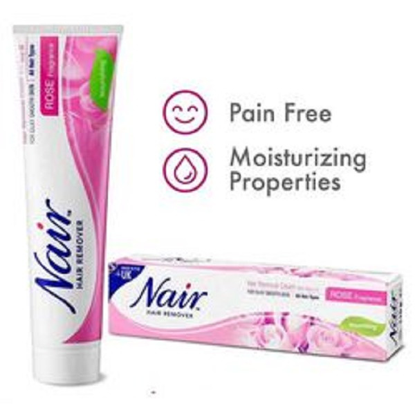 Nair Rose Hair Removal Cream (Sensitive-Delicate Fragrance) UK- 110gm