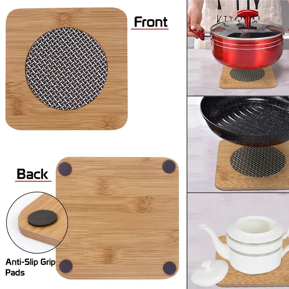Heat Pad for Hot Pot Holder (15x15cm) 4pcs