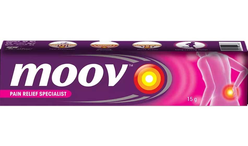 Moov Pain Relief Cream For External Body Use Only -15g (Indian)