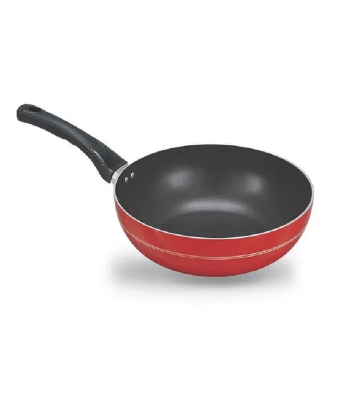 (28cm) Premium Non Stick Deep Frying Pan- Karahi Long Hanlde