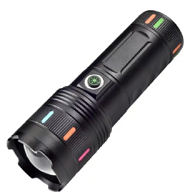 18000mAh Sanford Super Bright Flashlight Lithium Battery High Power Super Bright Flashlight
