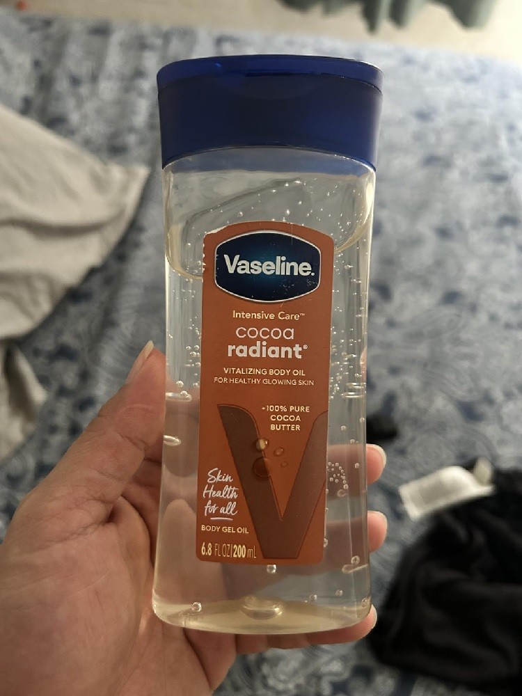 Vaseline Intensive Care Cocoa Radiant for Glowing Skin Body Gel Oil 200ml